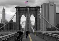 Brooklyn Bridge BW